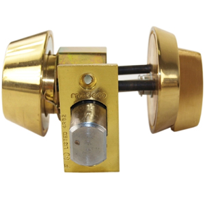high security deadbolt Walnut